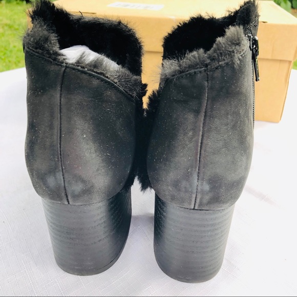 Seychelles BLK Preview Suede Lined Ankle Boots 7.5 - Picture 5 of 9